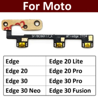 New For Motorola Moto Edge 20 30 Pro Neo Lite Ultra Fusion Power Switch On Off Button Volume Key Button Flex Cable