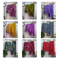 STELAN CELANA KULOT WANITA RAYON BALI MOTIF SMOKE JUMBO LENGANPANJANG