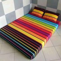 Sarung Kasur Resleting 120x200x25 120x200x30 Katun