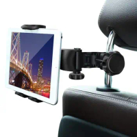 universal Car Headrest Mount Back Seat Bracket for iPad 2/3/4/Mini/Air pro 12.9 for Samsung Galaxy Tab S7 plus 4''-13'' tab