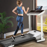 Custom Logo Printed Horse Treadmill Electronic Treadmill Foldable Magnetic Levitation Treadmill