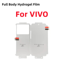 360° Full Body Hydrogel Film for VIVO X80 X70 X60 Curved Screen X50 Pro Plus NEX3 NEX3S IQOO 8/9/S12/S15 Pro Screen Protector