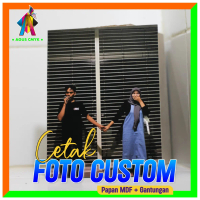 CETAK FOTO MDF CUSTOM Dinding PREMIUM - 2 pcs