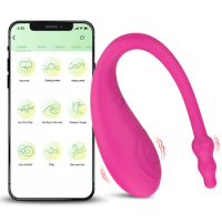 Wireless Bluetooth Dildo Vibrator Sex Toys for Women Remote APP Dual Control Wear Vibrating Vagina Ball Panties Toy for Adult 18