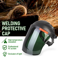Welding Helmet Welder Mask Grinding Mask Visor UV Radiation Welder Protection Electric Welding Mask For Arc Weld Welding Goggles