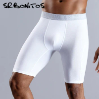 Long Leg Shorts Boxer Men’s Underwear Men's Underwear Men Panties Men Underpants Boxershorts High Quality Natural Cotton Sexy