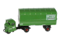 Mini 現貨 Oxford NMH008 1:148 廂式拖車.綠