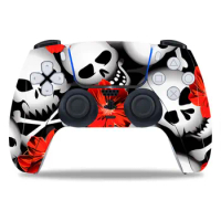 Sticker For PlayStation 5 PS5 Controllers Accessories Protector Skin Skull stickers Support drawing customization