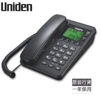 UNIDEN 有線電話液晶螢幕免持黑色 AS6404 (V000) 