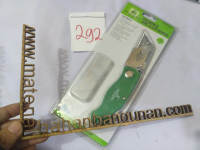 pisau cutter lipat mini kecil plus refill isi 5 pemotong kertas tajam