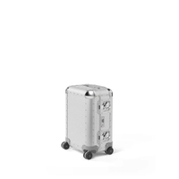 กระเป๋าเดินทางรุ่น Bank S: Spinner 53 สีเงิน