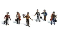Mini 現貨 Woodland A1933 HO規 Miners 礦工