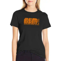 R E M T Shirt Vintage REM, Vintage R E M T Shirt T-Shirt T-Shirt clothes for woman workout t shirts for Women Women shirt