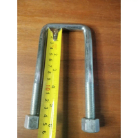 BAUD U BOLT ATAU KLAM SASIS PANJANG LUAR 170MM LEBAR LUAR 90MM