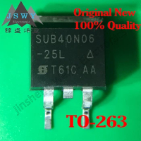 1~100PCS SUB40N06-25L SUB40N06 Brand New Imported TO-263 60V 40A MOS Tube Quality Assurance Fast Delivery