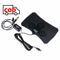 Antena Penguat Sinyal TV Digital DVB-T2 Indoor dengan Signal Booster Amplifer Penangkap Channel Siar