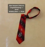 DASI PANJANG MOTIF IKAT INSTANT VELCRO MODEL LEBAR SLIM FASHIONABLE TIE KEREN Motif C