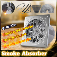 【Ready Stock】Exhaust fan kitchen Exhaust stove Ekzos fan dapur masak Kitchen hood exhaust Stainless