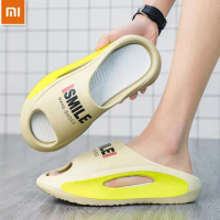 Xiaomi New Summer Sneaker Slippers For Women Men Thick Bottom Platform Slides Soft EVA Hollow Unisex Sports Sandals Beach Shoes