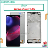 6,5'' A21S Display Screen for Samsung Galaxy A21S A217 A217F/DS Lcd Display Touch Screen Digitizer with Frame Replacement