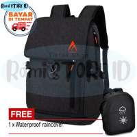 [Romi] Tas Ransel Korea MK-970 Tas Ransel Pria dan Wanita Tas sekolah Kuliah Kerja Tas Outdoor Model