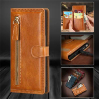 For Samsung Galaxy S20 Fe Fan Edition Note 20 Ultra Luxury Leather Zipper Flip Wallet Case S20FE S20