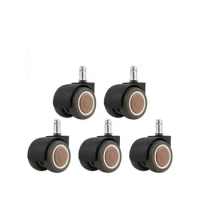 4 Packs 2 Inch Office Swivel Chair Wheels, Computer Chair Universal Wheel Gaming Chair Casters Boss Chair Accessories Pulleys