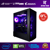 Full Set Budget Gaming PC - Intel i5 12400F i3 12100F Ryzen 5 + RTX3060Ti RTX 3060 RTX 3050 GTX 1660