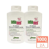 【SEBAMED】PH5.5雙效潔膚沐浴露1000ml*2入組(平輸)