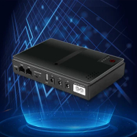 10400mAh Mini Portable UPS Backup Power Adapters Large Capacity UPS Backup Battery 5V 9V 12V for WiFi Router Camera