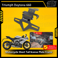 Sesuai untuk Triumph Daytona 660/Daytona 660 2024 – Penyangga/Pemegang Plat Nombor Pendaftaran denga