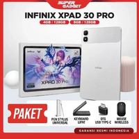 Infinix XPAD 30 PRO 4G 4/128 8/128 GB 11 Inc Tablet Android Garansi Resmi 4-128GB + P.Lengkap Titani