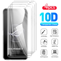 4PCS 9H Tempered Film Case For Asus ROG Phone 7 Protection Glass For Asus ROG Phone 7 Phone7 Safety Screen Protectors ROGPhone7