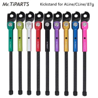 Mr.Tiparts Carbon Ultralight Kickstand 16 Inch 349 for Brompton Bike C Line A Line Ruhm rc7 Multiple Colour