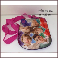 2013 1D กระเป๋า One Direction Crossbody Liam Louis Harry Zayn Niall NWT ลิขสิทธิ์แท้ คําแนะนําผลิตภั