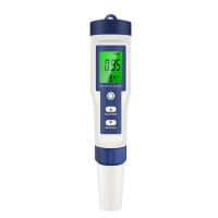 5 In 1 Digital Temperature Meter TDS/EC/PH/SALT /Salinity Water Quality Monitor Tester For Aquarium Acidimeter