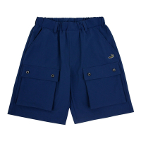 Crocodile Junior小鱷魚童裝- 休閒平織口袋短褲 ( C65622-05 大碼款)