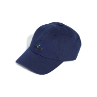 【adidas 愛迪達】Samba DAD Cap 藍色 運動帽 遮陽帽 三葉草 棒球帽 IX7497