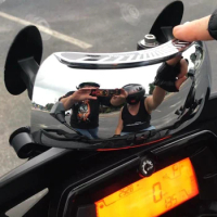 Motor Windscreen 180+ Degree Blind Spot Mirror Wide Angle Rearview Mirrors For DUCATI Panigale V4 XDiavel/Carbon/XDiavel/S 1260