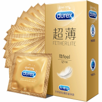 [ Fast Shipping ] Durex Ultra thin 12 Only Ultra-Thin Hidden feel3 Condom Only