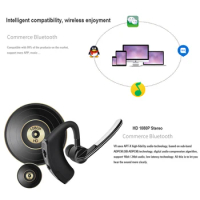 L74B Bluetooth-compatible Mini Wireless Clip-on Headphone Hands-free Calls Time 10 hours Came Earphone Headset