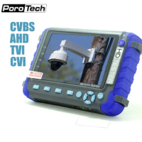 CCTV tester monitor 5 Inch 8MP AHD 8MP TVI 8MP CVI CCTV Tester Monitor DC12V output