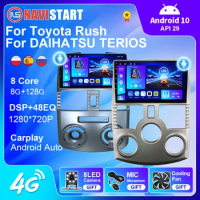 NAVISTART Android 10 Car 4G WIFI Radio Navigation GPS For Toyota Rush/DAIHATSU TERIOS Multimedia Player Radio 2 Din DVD Carplay