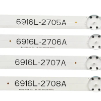 5set=40 PCS LED Backlight Strip for LG 49UH610V 49UH603V 49UH620V 6916L-2705A 2706A 2707A 2708A 6916L-2709A 2710A 2711A 2712A