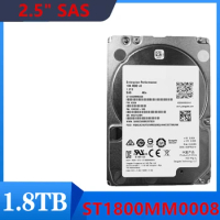 New Original HDD For Seagate 1.8TB 2.5" SAS 12 Gb/s 128MB 10000RPM For Internal HDD For Enterprise Class HDD For ST1800MM0008