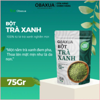 đồ trang sức minimalis Bột Trà Xanh Nguyên Chất OBAXUA  Túi 75g/250g/500g