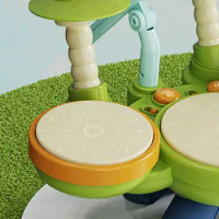 Baby Drum Set Toys Safe Easy-to-assemble Drum Set for Kids Safe Stimulating Kids' Drum Toy Set Educational for Curious for Boys