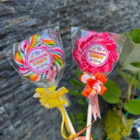 PERMEN LOLIPOP BUNGA PITA Besar 6cm ISI 20/PACK Candy Snack Food