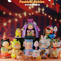 Pucky Festival Babies Series Blind Box Toys Anime Figure Doll Mystery Box Kawaii Ornament Cute Toys Gift For Girls Birthday