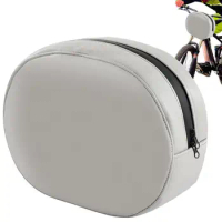 Scooter Handlebar Bag Scooter Storage Bag Bike Accessories Pouch Scooter Storage Bag Double-Layer Double Zipper Design For